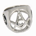 FSR11W82 master mason masonic ring 