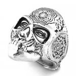 FSR14W95 sunflower helmet skull ring 