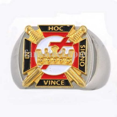 MSRR0002 custom made scottish rite masonic rings