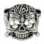 FSR11W33 bomb propeller rose bone warrior ring