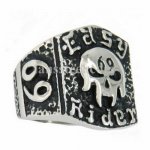 FSR11W08 69 ER G skull easy rider biker ring