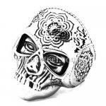 FSR14W95 sunflower helmet skull ring 