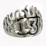 FSR11W02  13 evil flame biker ring