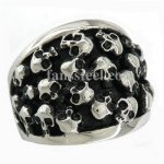 FSR10W15 multi skull ring