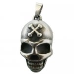 FSP19W33  Skull Pendant