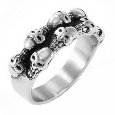 FSR21W66 Skull ring