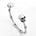 FSB00W74 skull bone bangle