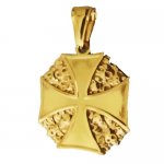 FSP18W63  Skulls CrossPendant