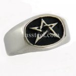 FSR09W27 Star Medallion ring