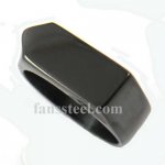 FSR12W94 gun bullet shape band ring