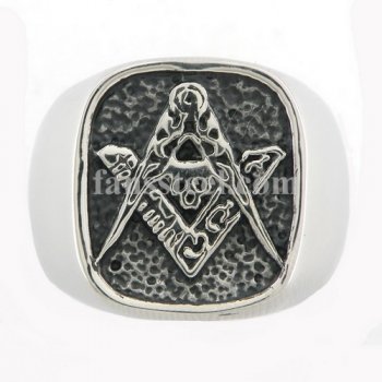 FSR09W87 free masonary past master ring