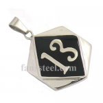 FSP17W25B number thirteen biker pendant