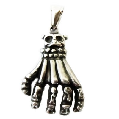 FSP18W50 Skull Claw Pendant
