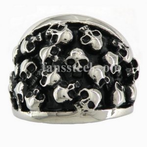 FSR10W15 multi skull ring