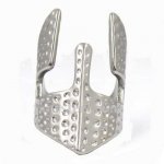 FSR13W23 iron man dotted mask biker ring