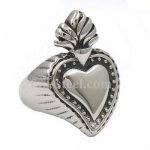 FSR14W19 spade heart ring