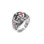 FSR22W17  Templar Knight Cross  ring