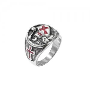 FSR22W17 Templar Knight Cross ring