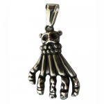 FSP18W50 Skull Claw Pendant