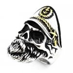 FSR20W38 skull pirate captain Ring