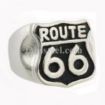 FSR11W00  Highway Route 66 biker ring 