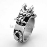 FSR08W03B Spiral Dragon Chinese Zodiac Sign ring 