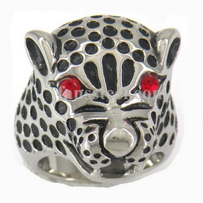 FSR09W84 Animal leopard panther ring