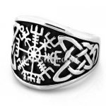 FSR20W25 Vegvisir and Knotwork ring