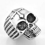 FSR20W49 cross skull ring