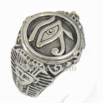 FSR13W84 gods miracle eye masonic ring