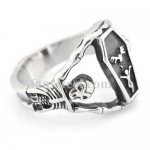 FSR14W80 Hercules skull Ring 