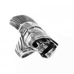 FSR22W10  Chief Skull  ring