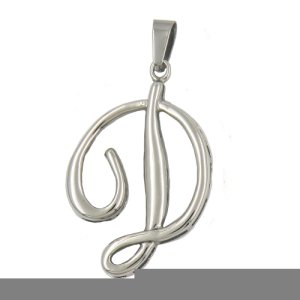 FSP17W10 alphabet word letter D Pendant