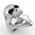 FSR07W72 Skull Medallion skeleton gothic Ring