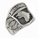 FSR11W76 Eagles 101st AIRBONE US ARMY Ring