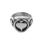 FSR22W26  Spade Heart ring