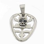 FSP15W97 evil skeleton pendant 
