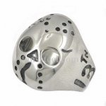 FSR13W11 13 skull iron mask ring