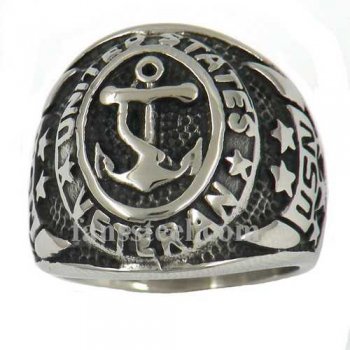 FSR12W20 United States Navy Vetern military Ring