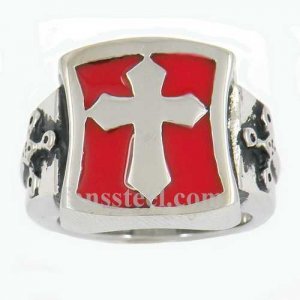 FSR10W74R shield iron german cross Ring