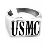 USMC07 custom made 4 letters  ring personalized gift