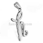 FSP17W11 alphabet word letter H Pendant