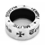 FSR11W46K Templar knight cross ring