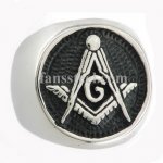 FSR09W48 Master Mason masonic ring 