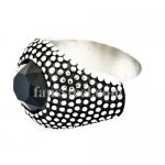 FSR13W45B round dotted ring