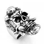 FSR20W39 ancient beard skull ring