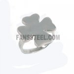 FSR08W72  Irish Shamrock Flower Ring