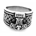 FSR20W93 celtic viking thors hammer ring