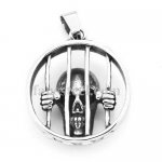 FSP16W91 Convict Skull prisoner pendant