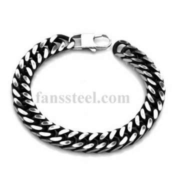 FSB00W70 Stainless steel jewelry cowboy twist Bracelet